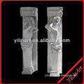 White Woking Woman Marble Statue, Roman Pillars , Outdoor Columns YL-L195